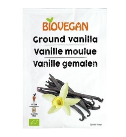 Vanille Bourbon gemalen van Biovegan, 1x 5 gr